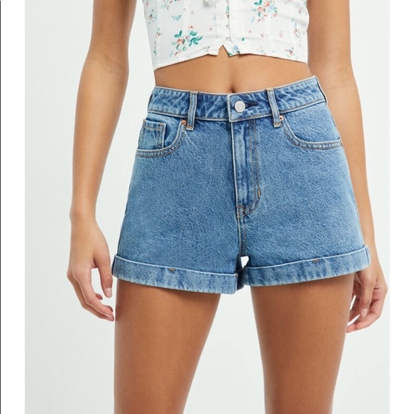 Pacsun june blue mom shorts - Picture 1 of 4
